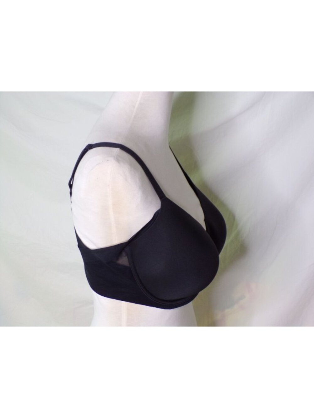 🆕WACOAL Ultimate Side Smoother Underwire T-Shirt Bra 40D Black #853281 - Picture 8 of 10